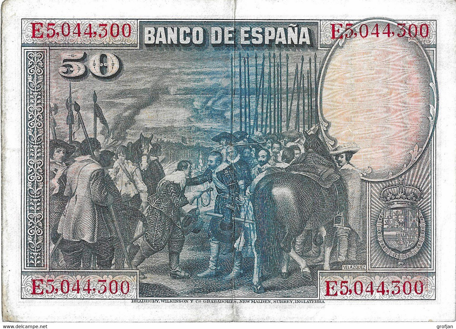 Spanien - Spain - 50 Pesetas 1928 - 50 Peseten