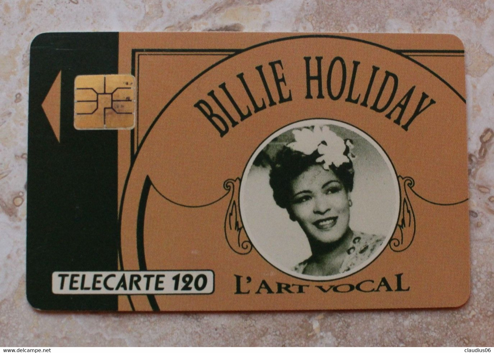 TELECARTE F192  BILLIE HOLIDAY * VARIETE * - 1991