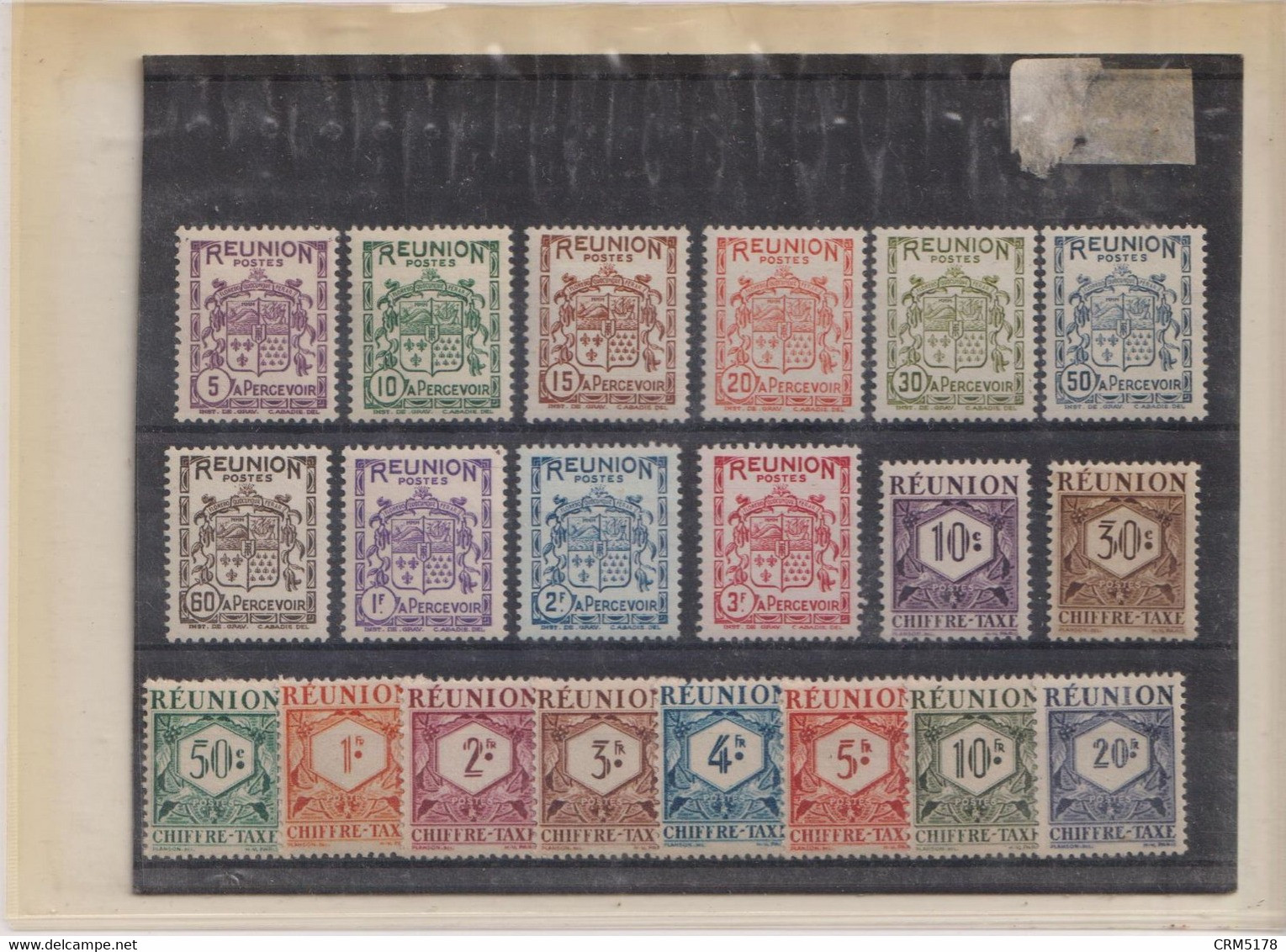 REUNION -TP TAXE N° 16/35- X - XX- TTB  1933 - Postage Due