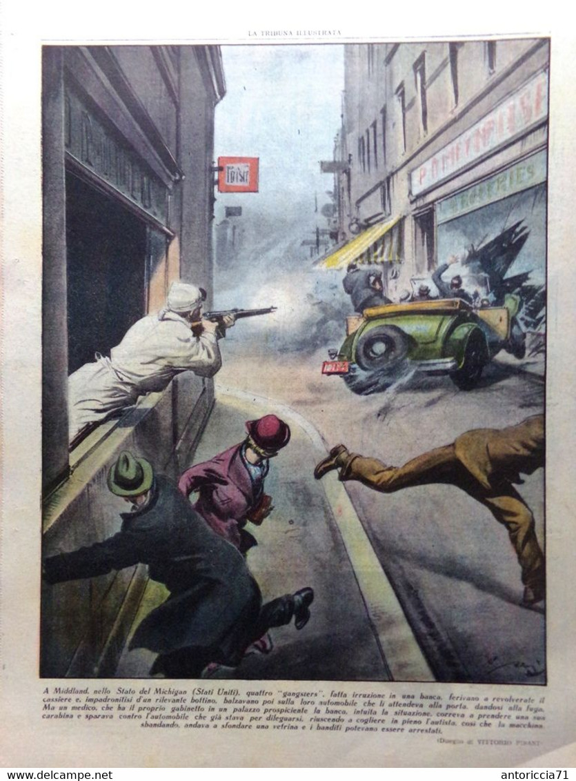 La Tribuna Illustrata 15 Gennaio 1939 Chamberlain Halifax Oppio Indovina Africa - Guerra 1939-45