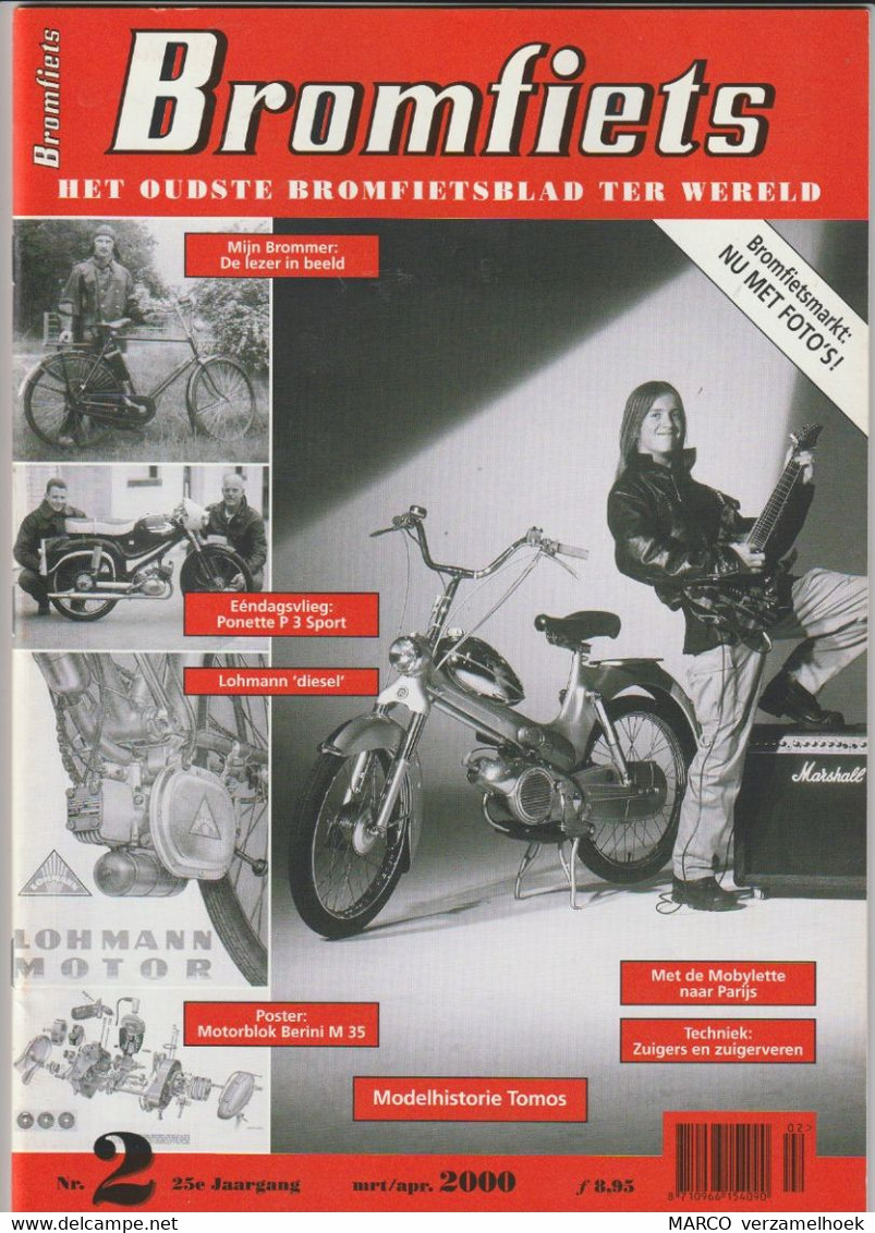 BROMFIETS 2-2000: Ponette-berini-mobylette-tomos - Auto/Motorrad