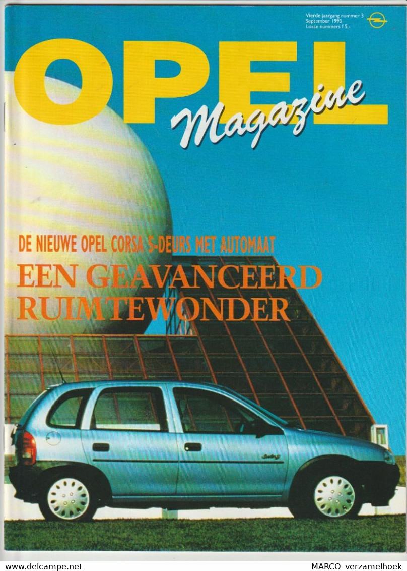 OPEL Magazine 3-1993 Corsa-vectra-calibra-frontera-astra-omega - Auto/Motorrad