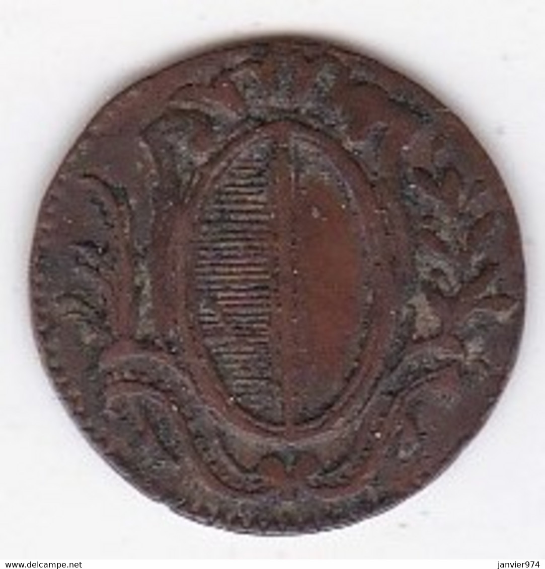 Suisse Canton De Lucerne/ Luzern. 1 Rappen 1796. KM# 75 - Luzern