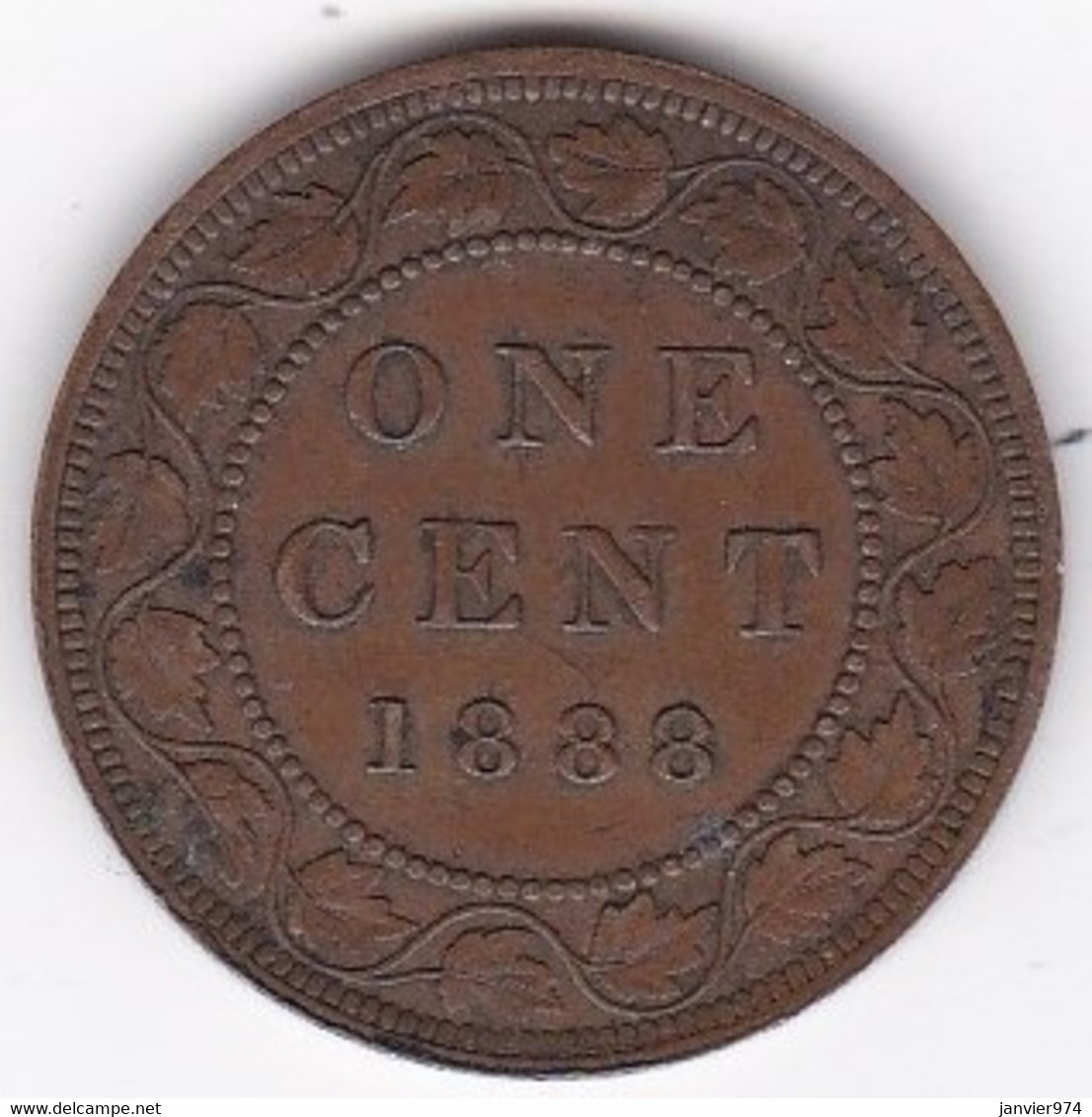 Canada. 1 Cent 1888. Victoria. En Bronze, Superbe - Canada