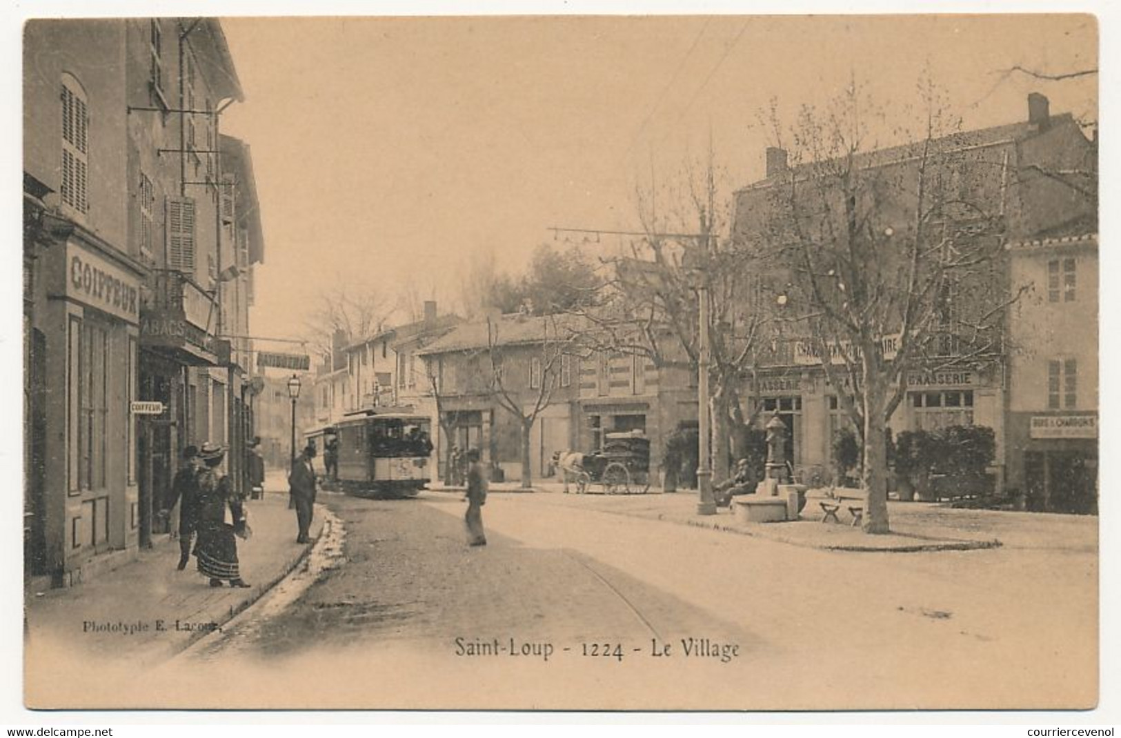 CPA - MARSEILLE (B Du R) - Saint Loup - Le Village - Saint Marcel, La Barasse, St Menet