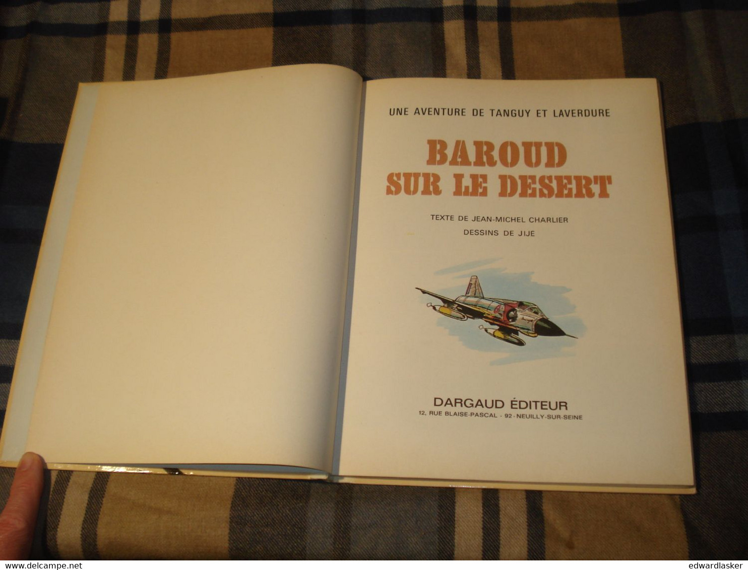 TANGUY Et LAVERDURE 14 : Baroud Sur Le Désert - EO Dargaud 1970 - Bon état - Tanguy Et Laverdure