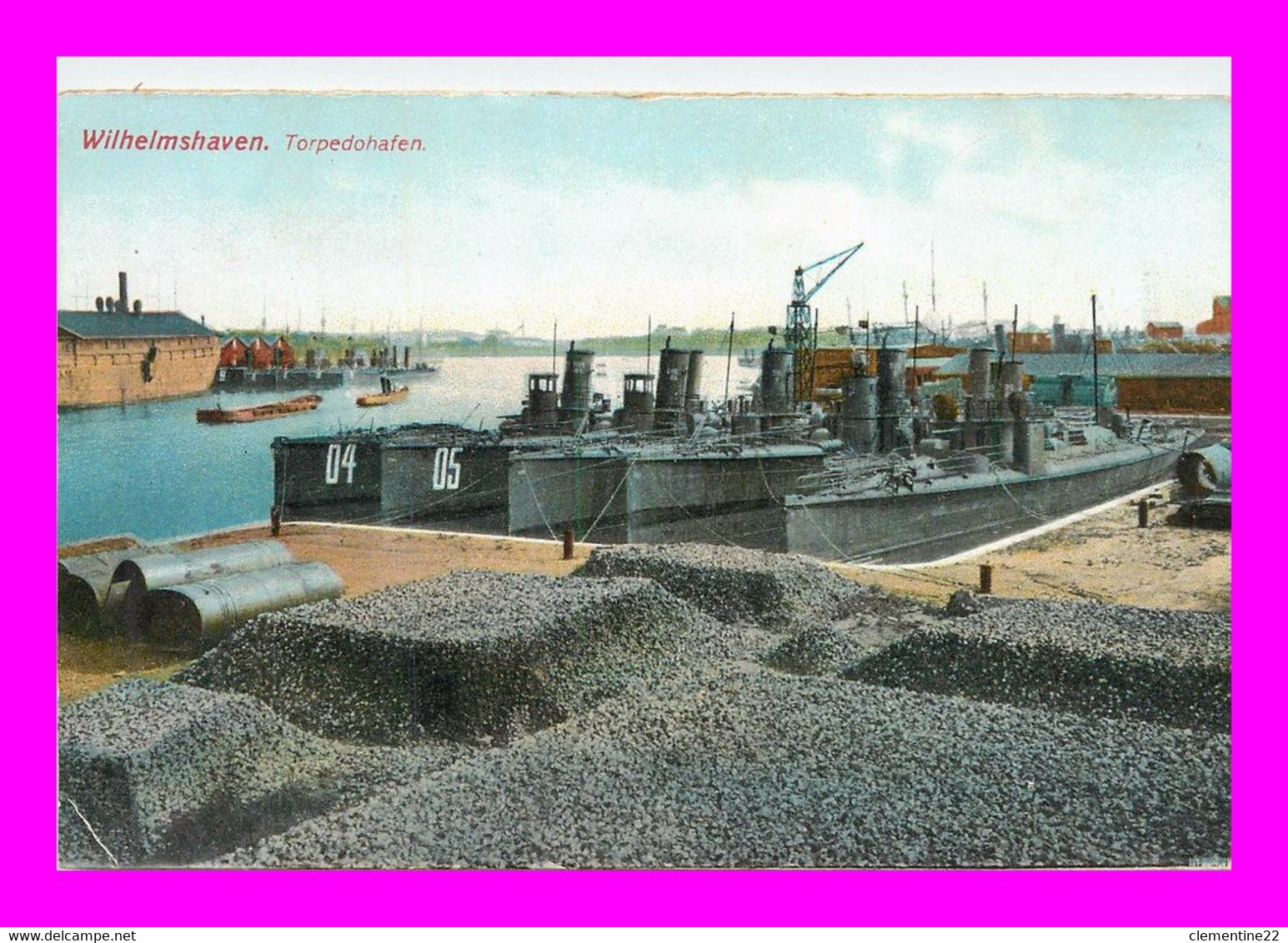 WILHELMSHAVEN  . TORPEDOHAFEN - Witzenhausen