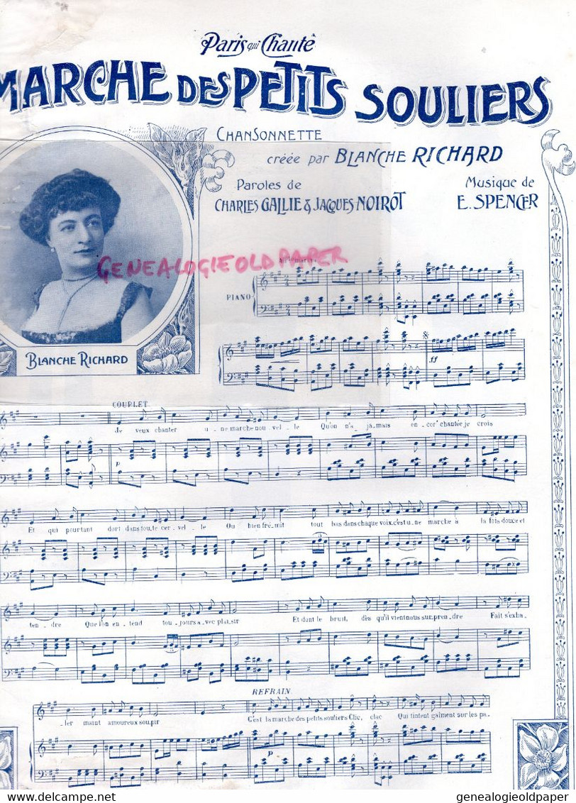 PARIS QUI CHANTE- PARTITION MUSIQUE- N° 62- 1904- POLIN-PAULETTE DARTY-NINON -GRINGALETS JOHN HEWELT-MARIONNETTES HOLDEN - Partitions Musicales Anciennes