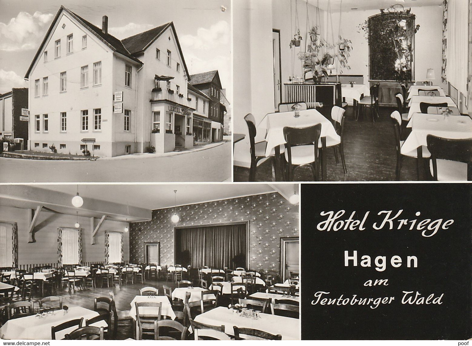 Teutoburger Wald : Hotel Kriege - Ibbenbueren