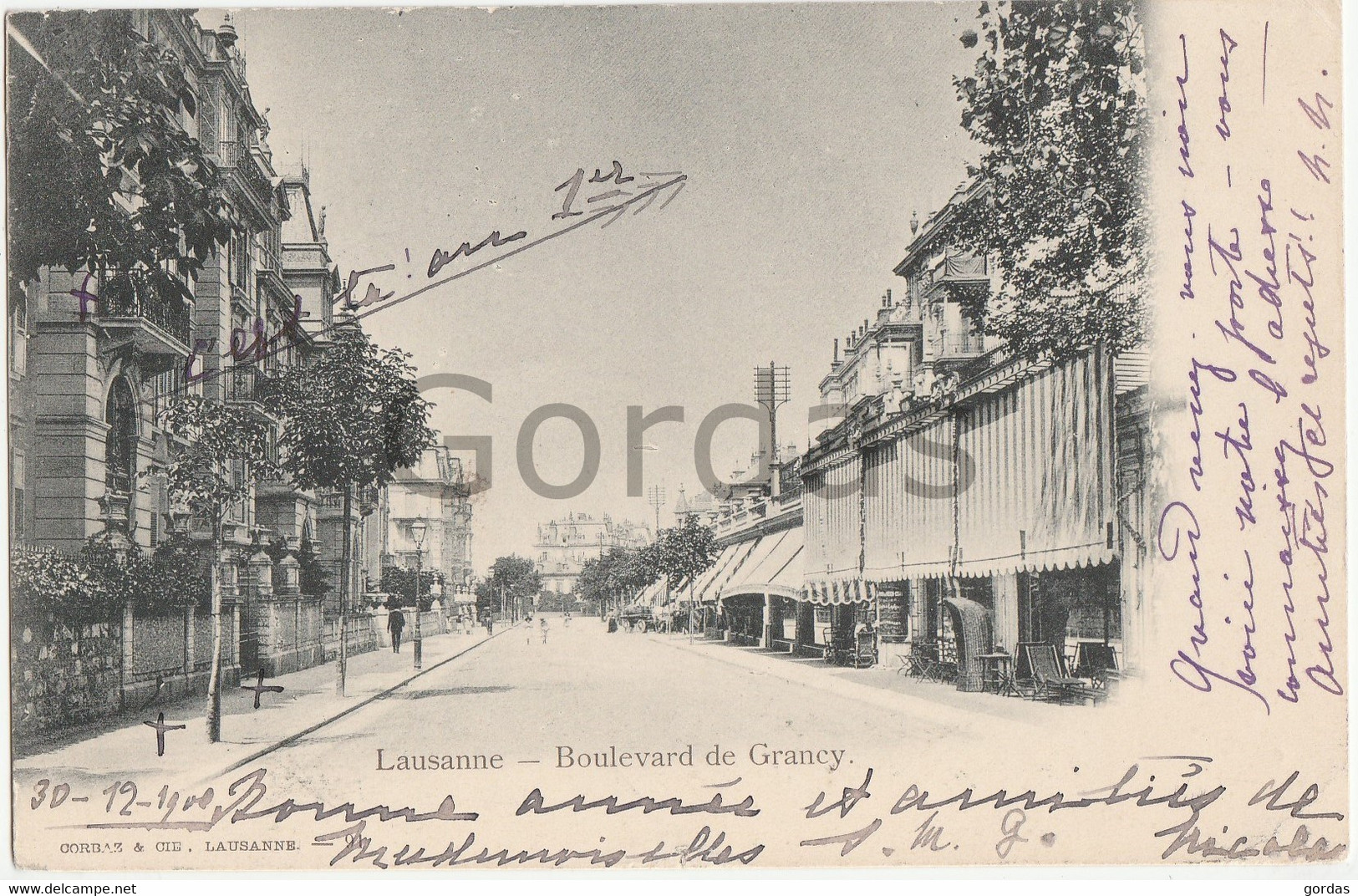 Switzerland - Lausanne - Boulevard De Grancy - Grancy