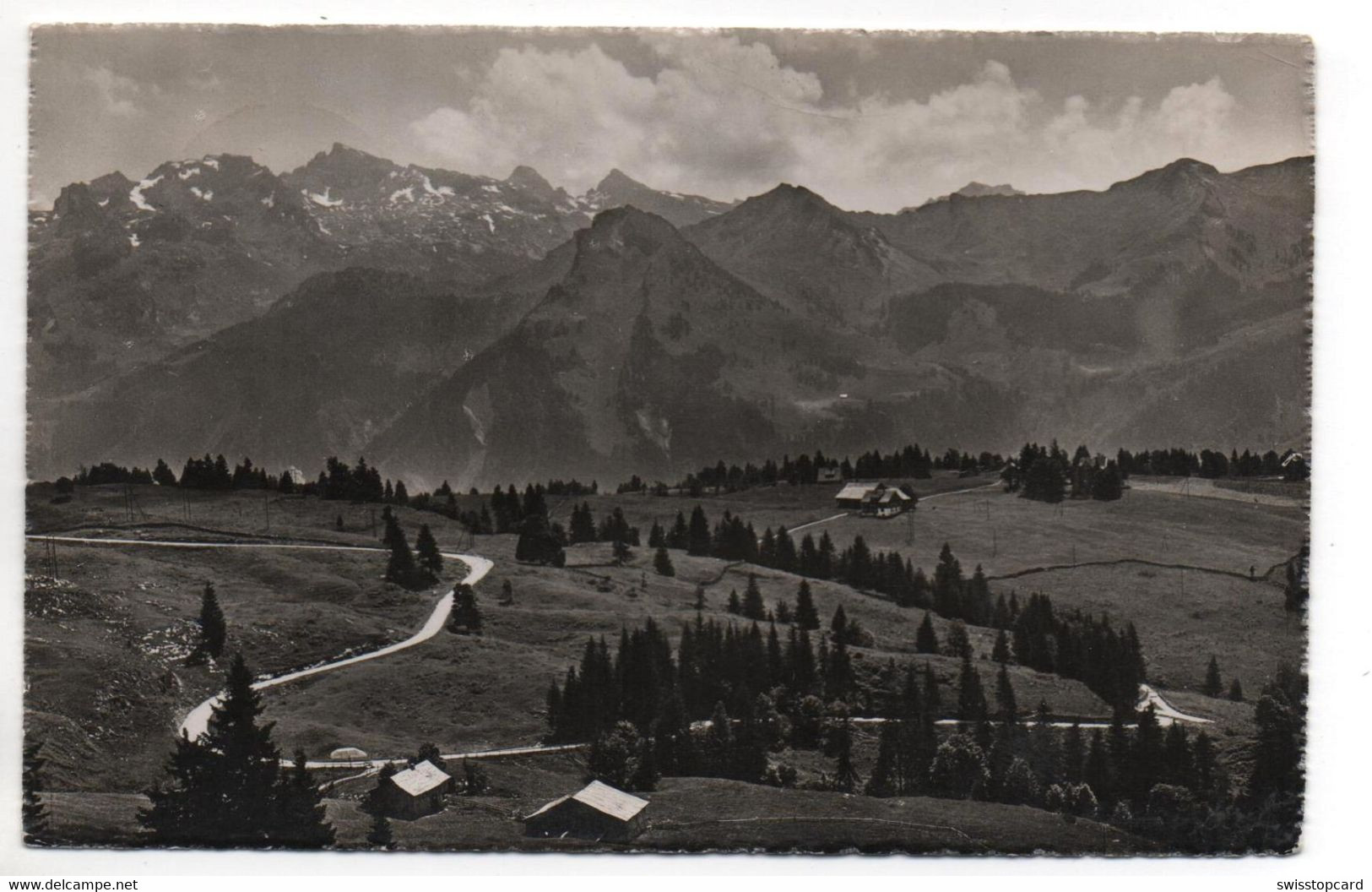 ILLGAU Ausblick Auf Gasthaus Oberberg - Illgau