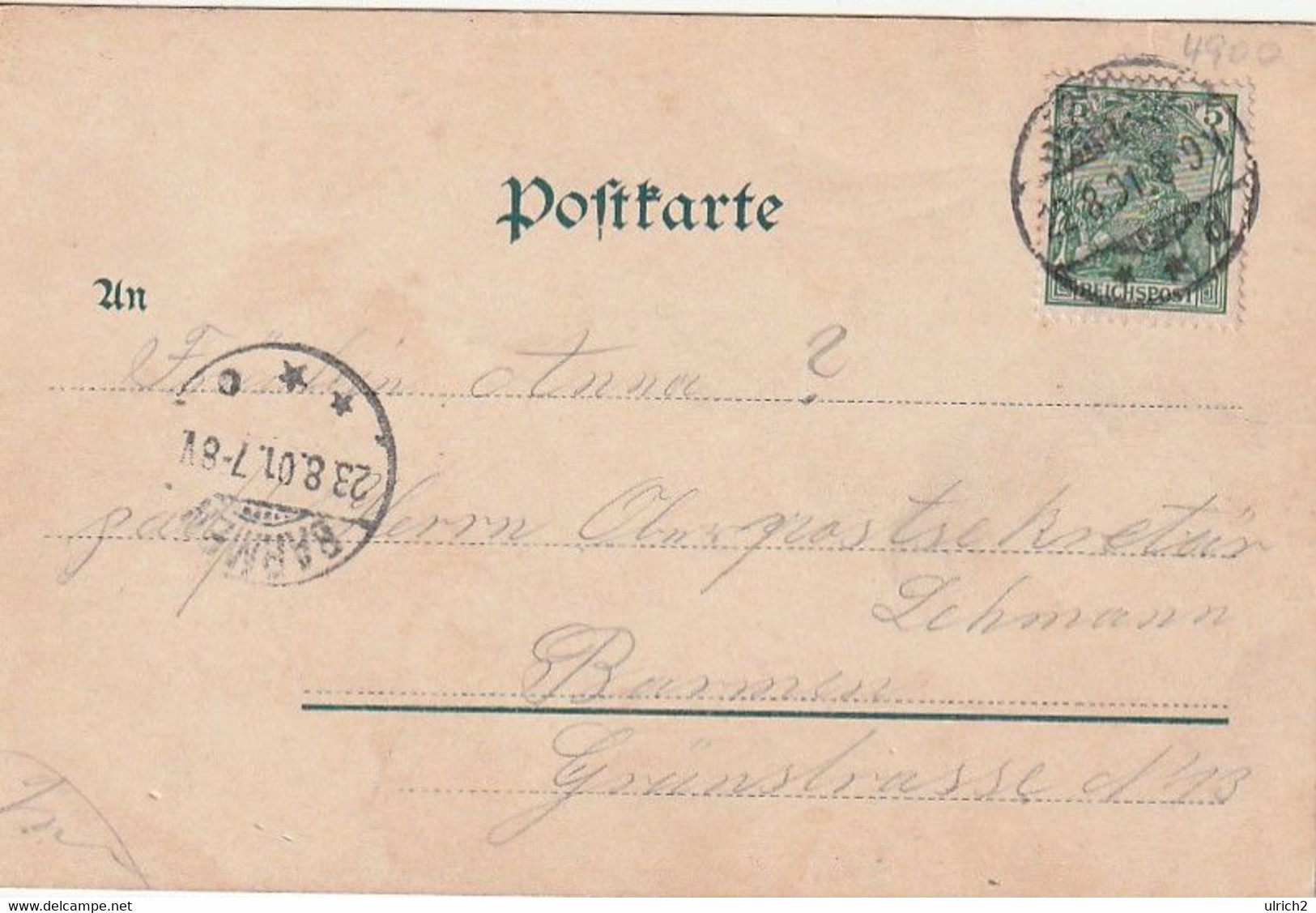 AK Herford - Wilhelmsplatz - 1901 (59140) - Herford