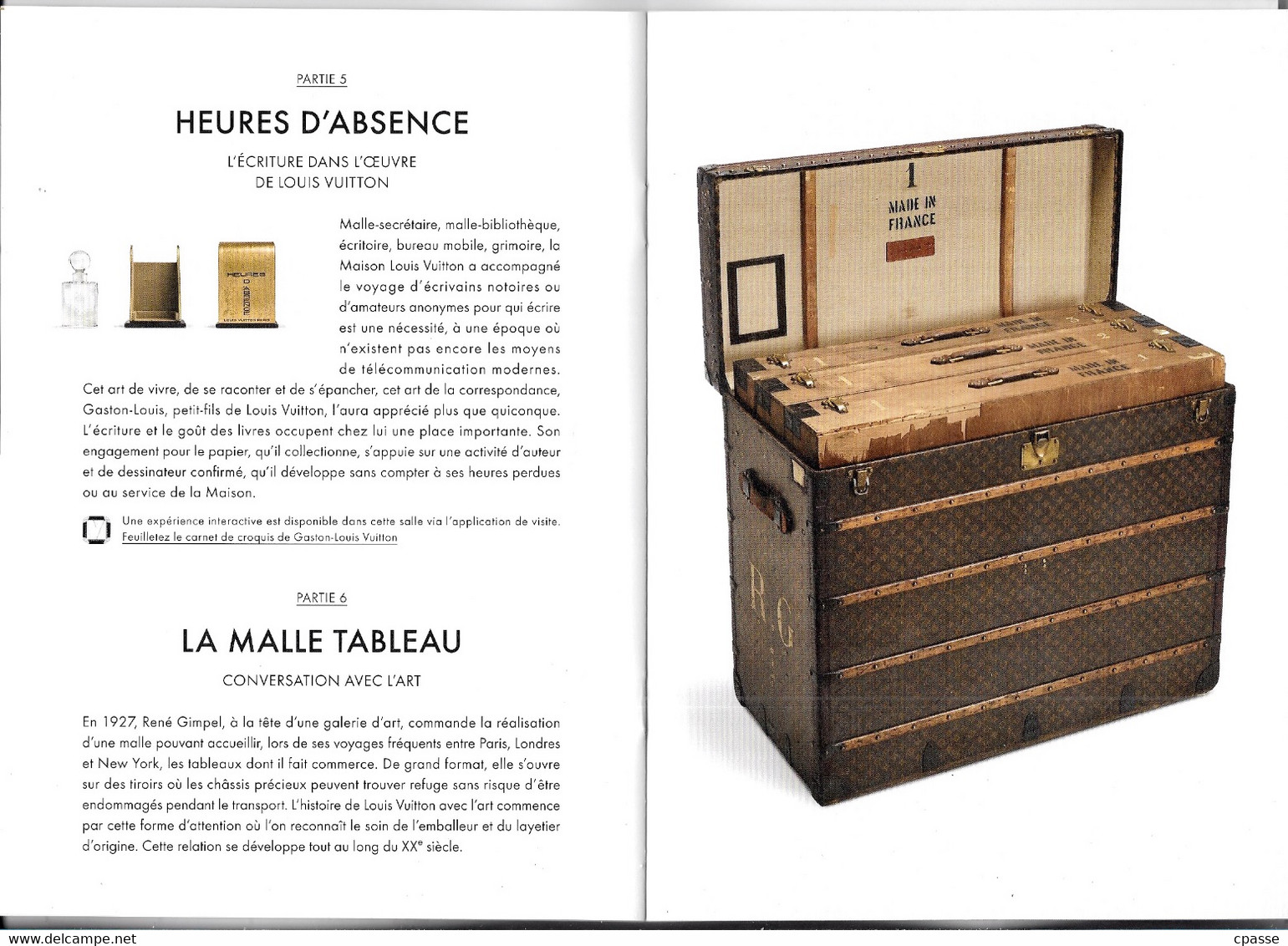 LUXE Catalogue illustré Exposition LOUIS VUITTON 75 Paris GRAND PALAIS 2015 2016