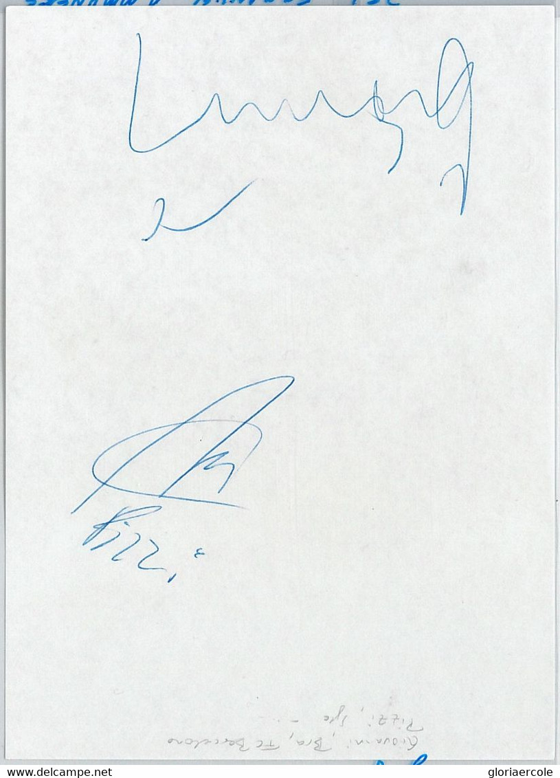 59620 - SPORT AUTOGRAPH - FOOTBALL -  F.C. BARCELLONA: Juan A. Pizzi , Giovanni - Handtekening