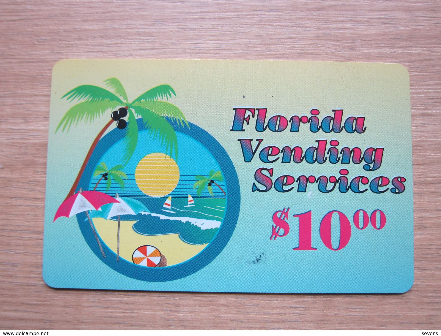 Floria Vending Service, Beach,used - GTS