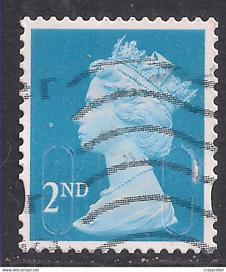 GB 2020 QE2 2nd Blue Machin Code M20L MAIL SG U2995 ( R9 ) - Machins