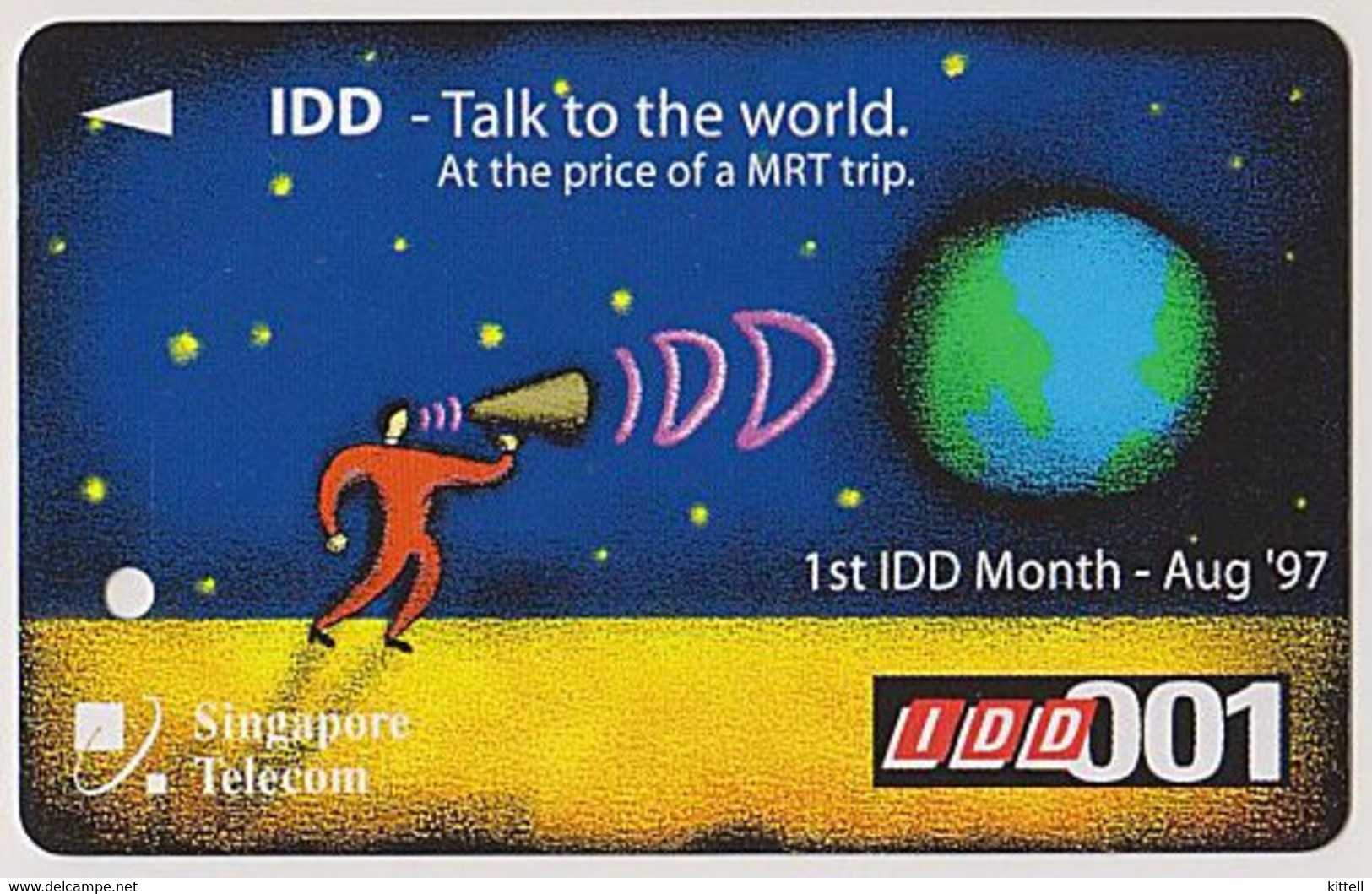 Singapore Old Transport Subway Train Bus Ticket Card Transitlink Used SingTel IDD - World