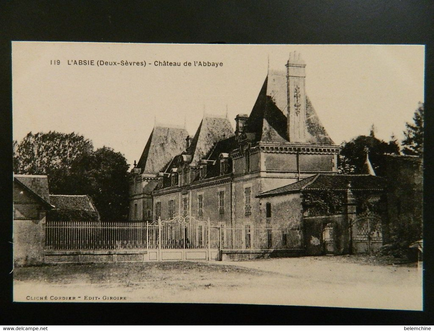 L'ABSIE                             CHATEAU DE L'ABBAYE - L'Absie