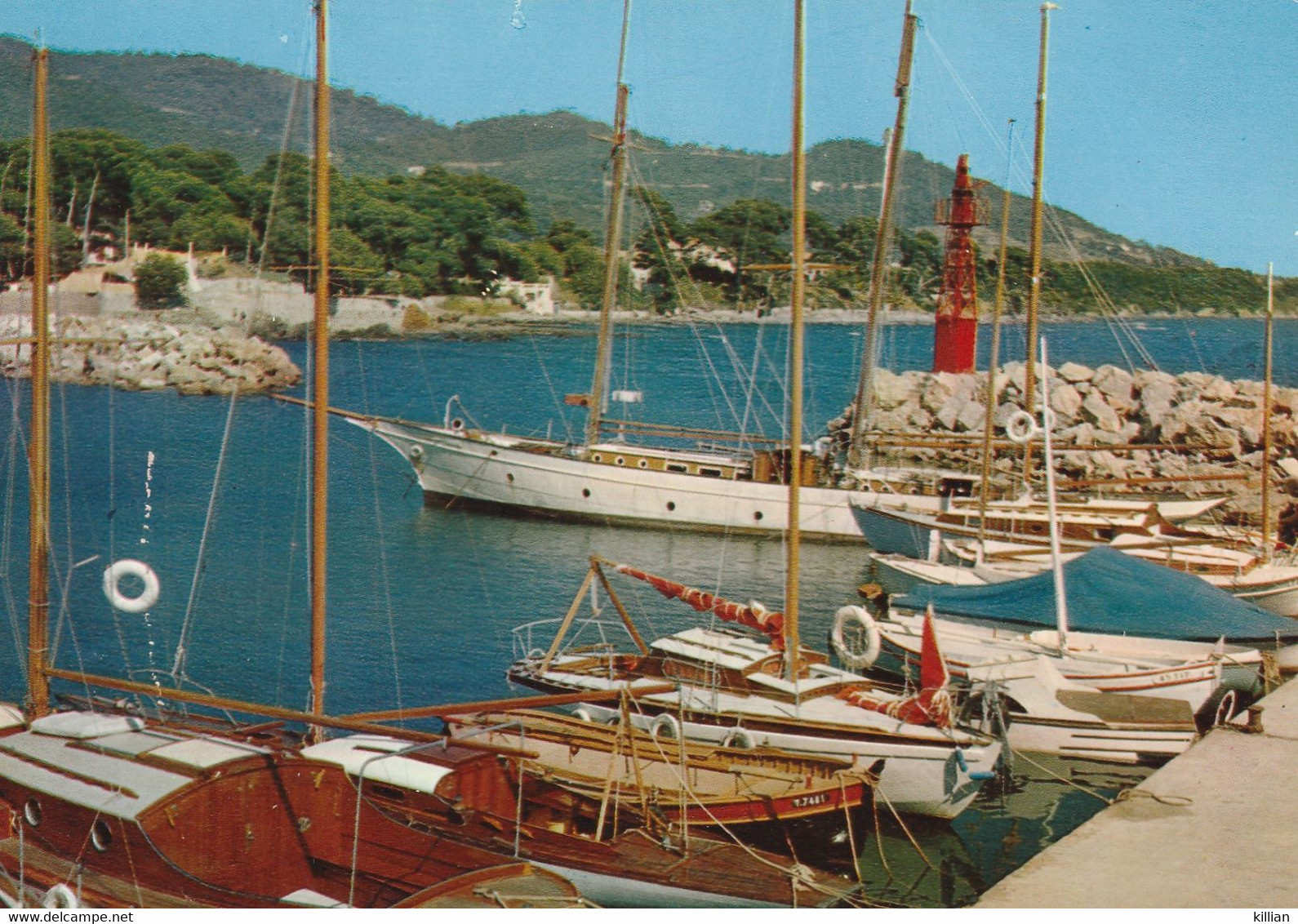 Carqueiranne Yachts De Plaisance Dans Le Port - Carqueiranne