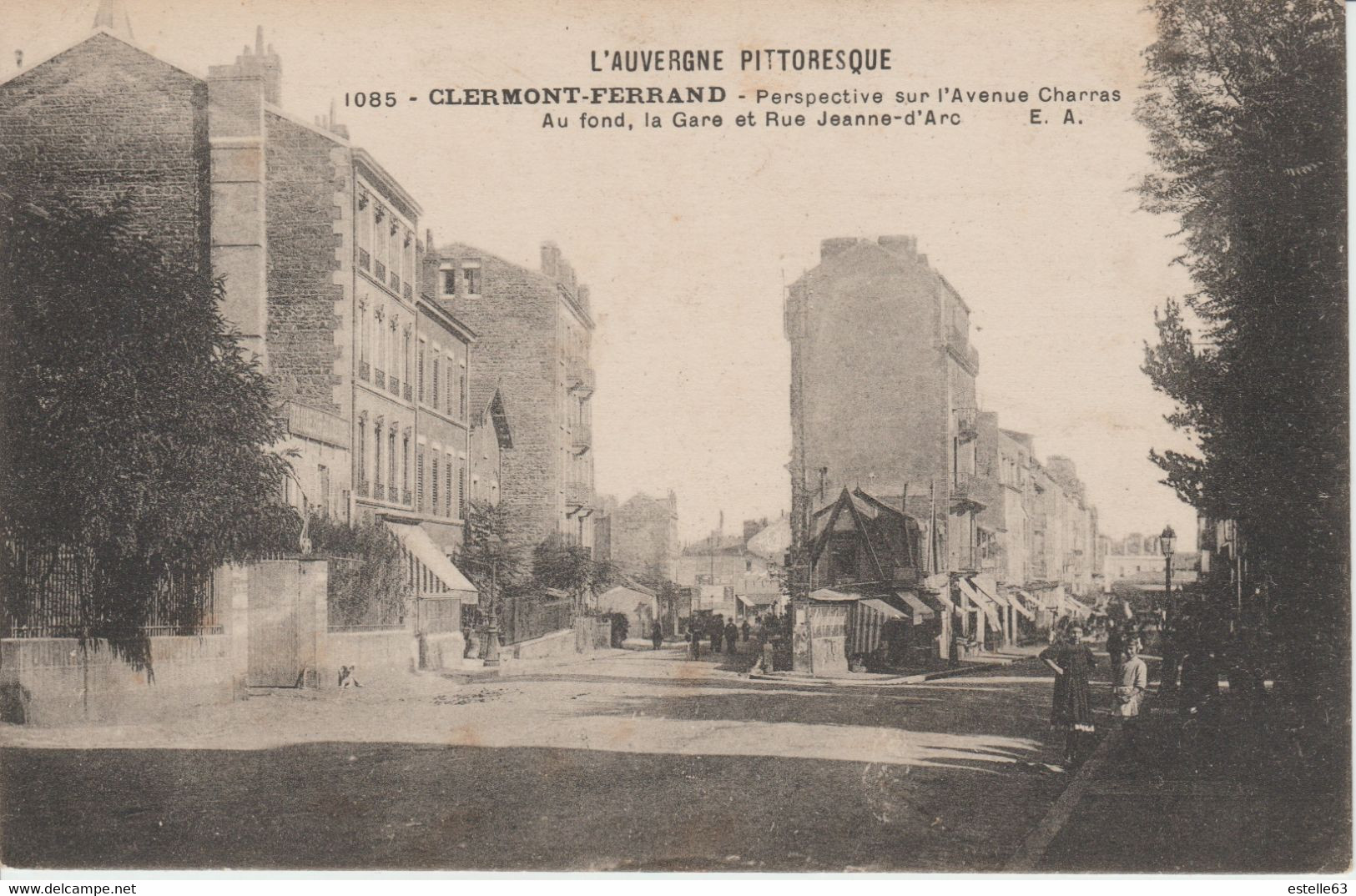 Clermont Ferrand Avenue Charras  (texte Interressant 1916 Permissions Agricoles) - Clermont Ferrand