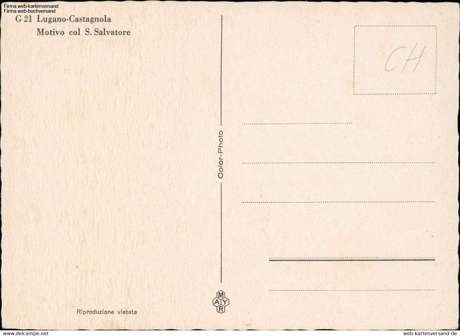 1078600  Laguano-Castagnola, Motivo Col S. Salvatire - Agno