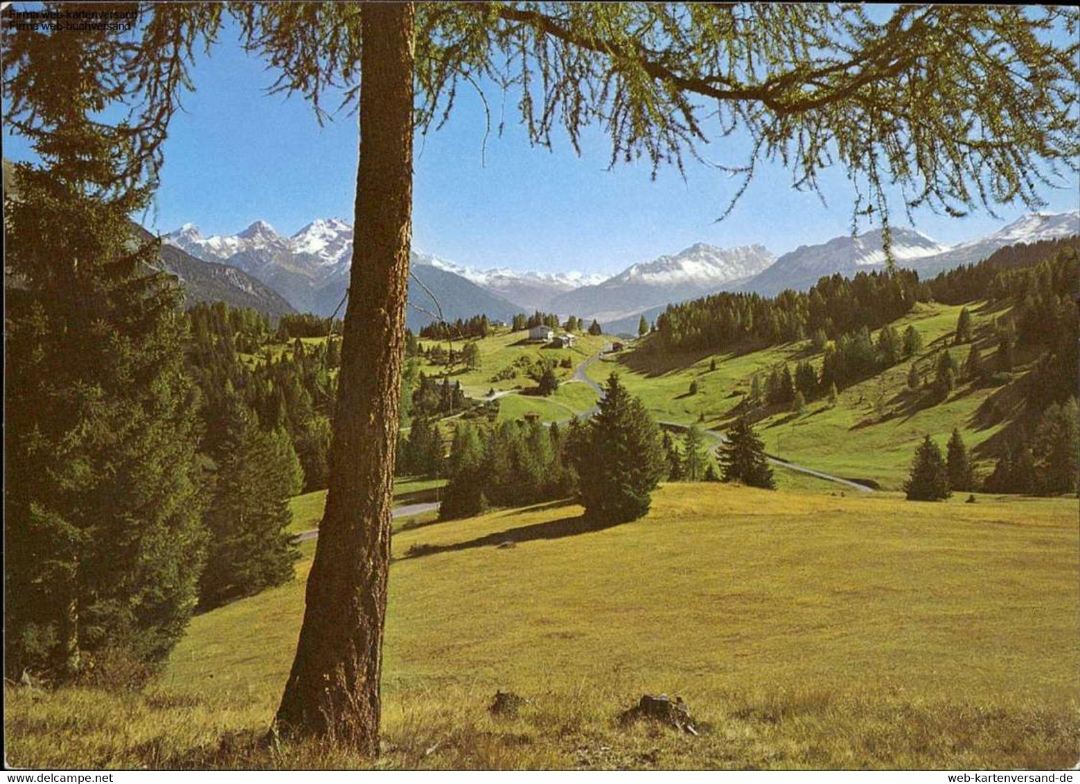 1079571  Lenzerheide, Blick Auf Sporz-Davains Mit Bergünerstöcken - Bergün/Bravuogn