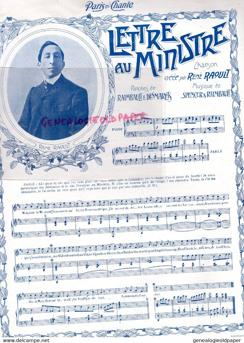 PARIS QUI CHANTE- PARTITION MUSIQUE-N° 60- 1904- POLIN-LE FILS ETOILE-OPERA PARIS-DELMAS-BREVAL-DEMOUGEOT-SILVAIN - Partituras