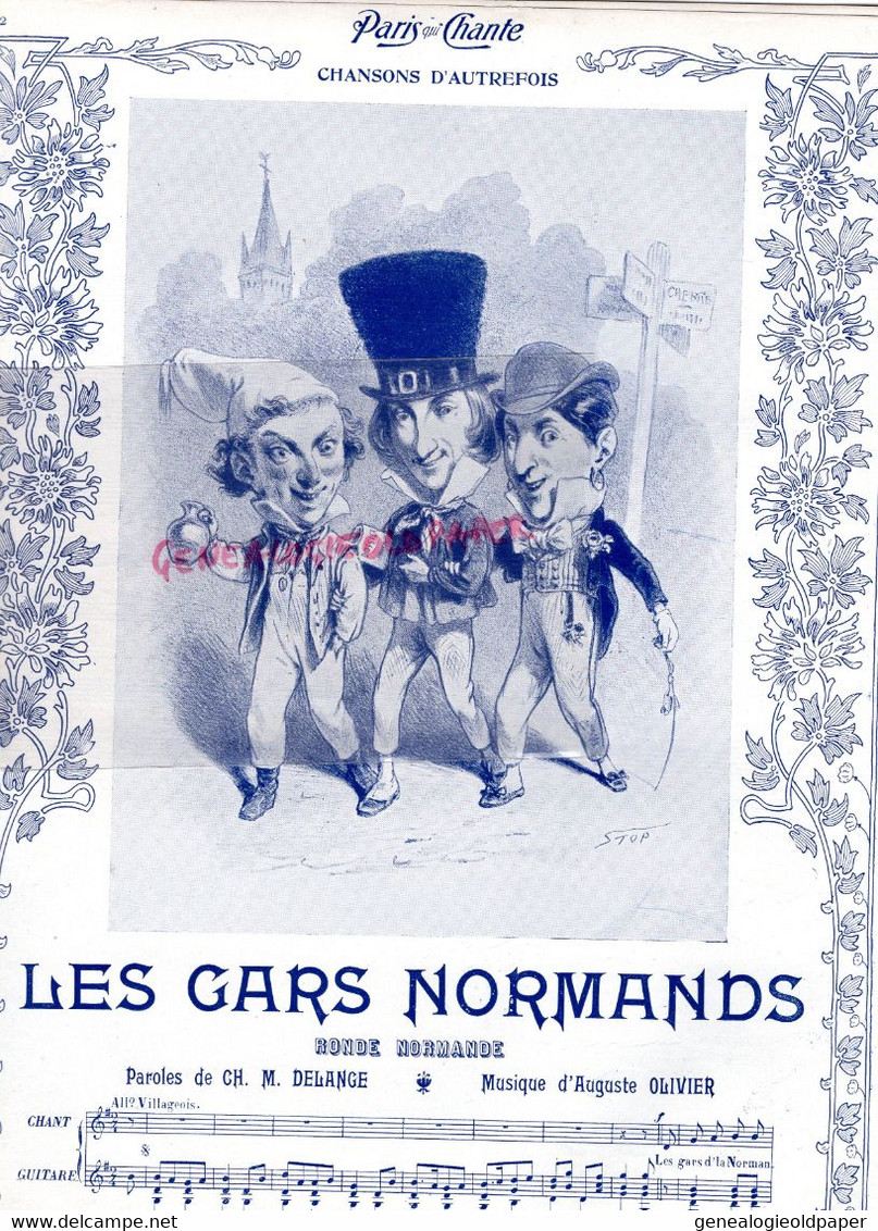 PARIS QUI CHANTE- PARTITION MUSIQUE-N° 87- 1904- POLIN-ADA WILKIE-ENFERS-RONDE NORMANDE-SECRET POLICHINELLE-GERMINAL