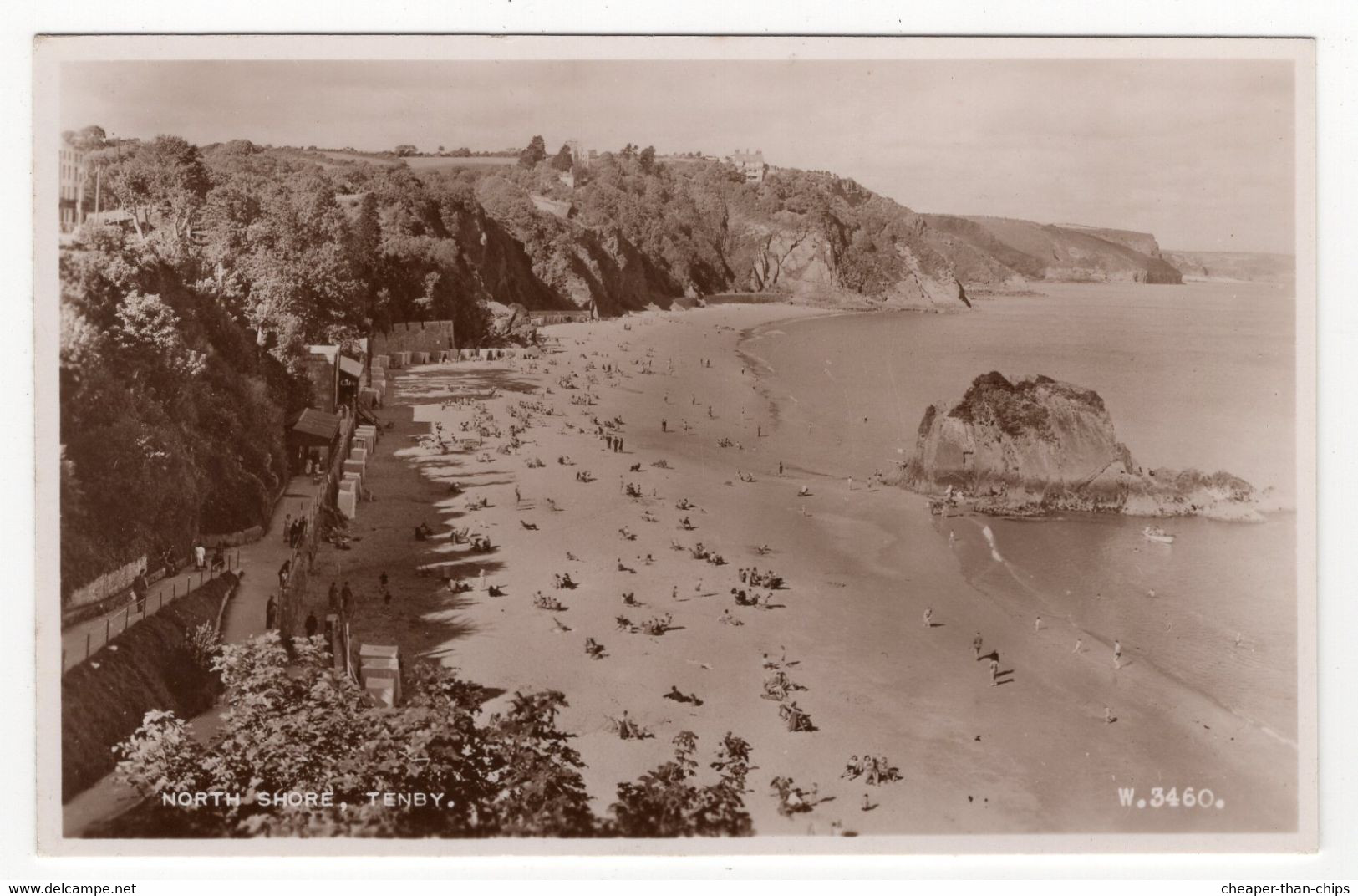 TENBY - North Shore - Valentine W.3460 - Pembrokeshire