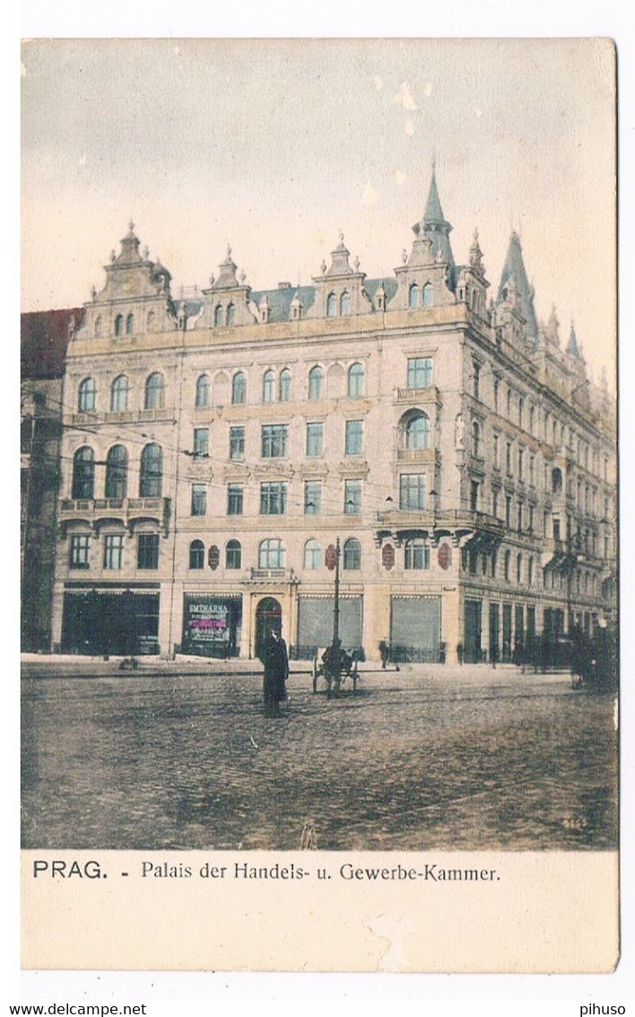 CZ-248  PRAG : Palais Der Handels- U. Gewerbe-Kammer - Tchéquie