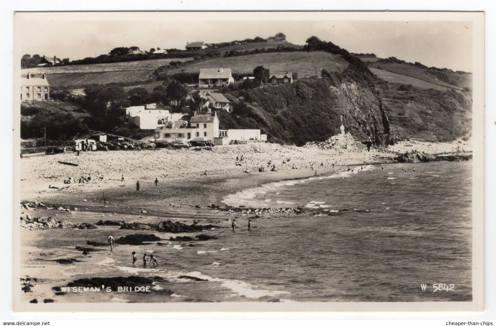 WISEMAN'S BRIDGE - Valentine W.5842 - Pembrokeshire