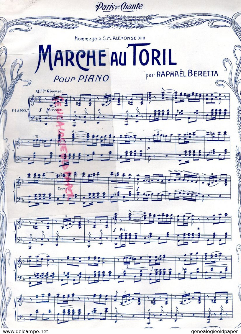 79-PARIS QUI CHANTE- PARTITION MUSIQUE-N° 58 - 1904- POLIN-MAYOL-A PARTHENAY-VILBERT-PERIL JAUNE -NORETT MAY-