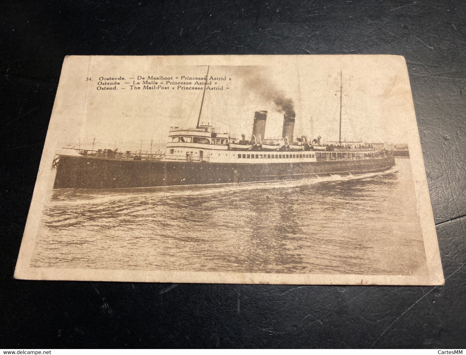 Oostende La Malle Princesse Astrid 1937 - Ferries