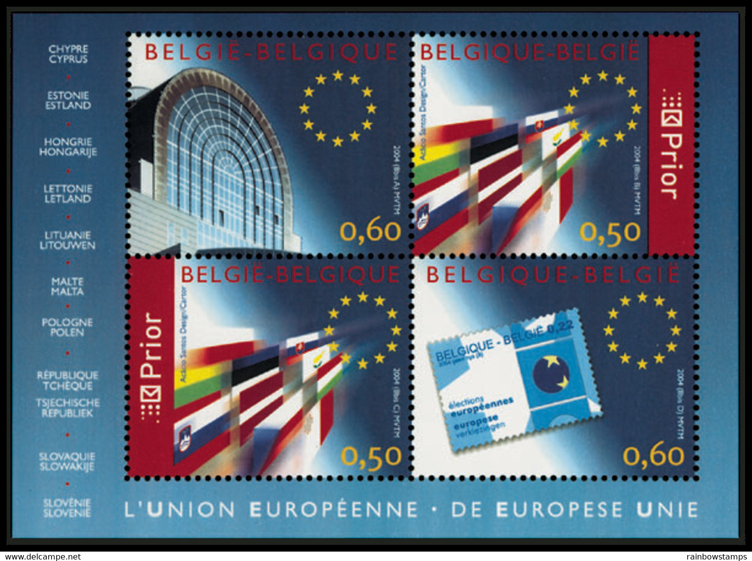 België BL 110 - Europese Unie - MNH - 1961-2001