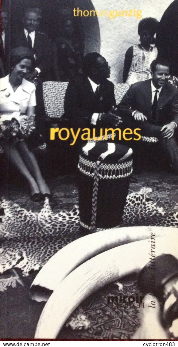 Royaumes De Thomas Gunzig EO - Auteurs Belges