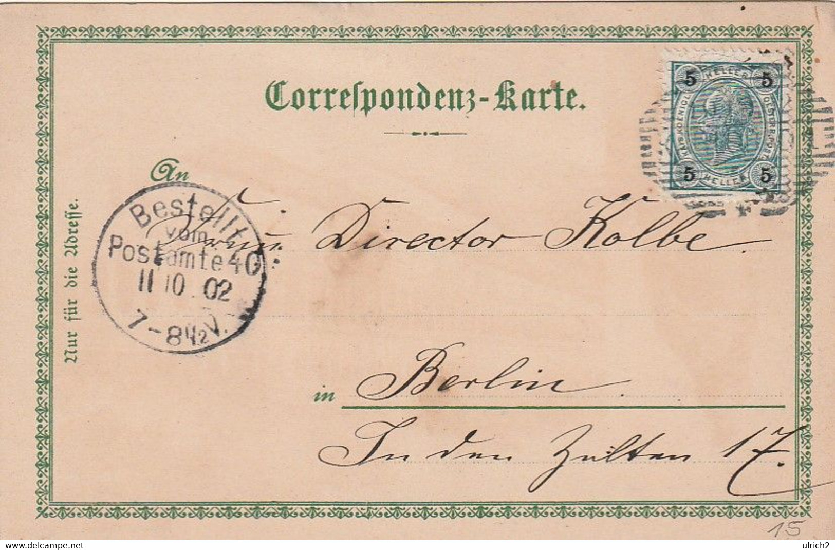 AK Gruss Aus Karlsbad - Mühlbrunnencolonade Hirschensprung - 1902 (59166) - Tschechische Republik