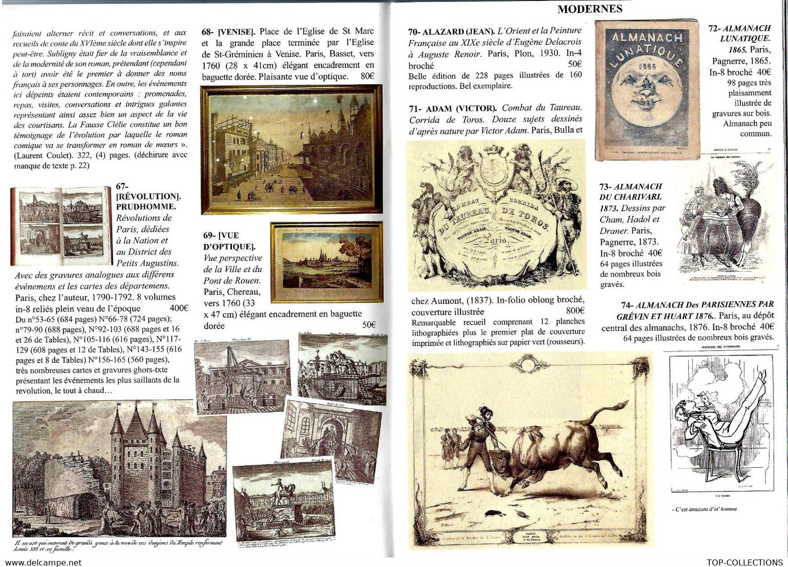 CATALOGUE VENTE DE LIVRES ET DOCUMENTS LIBRAIRIE BRUNO SEPULCHRE Paris   NOM « Thomson » Circa 2020 Superbe - Sammlungen