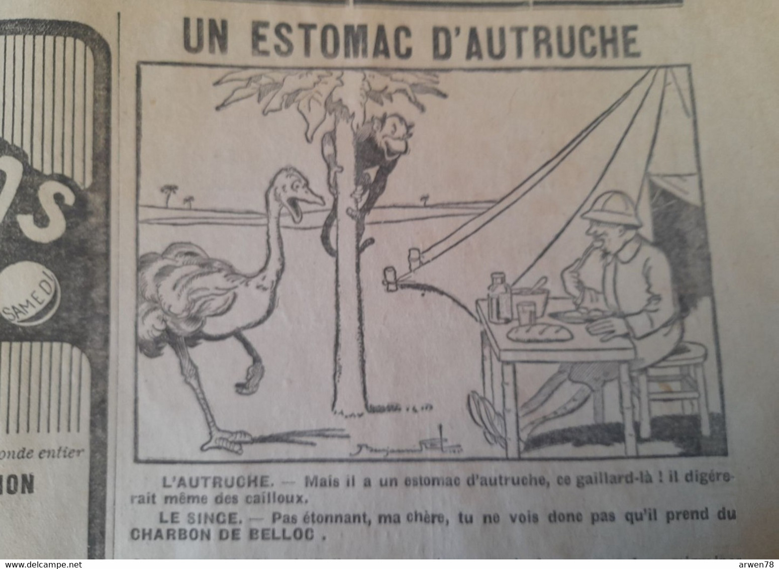 Quotidien Le Petit Journal 25 Juin 1919 La Capitulation Voici L'heure Pub Benjamin Rabier - Le Petit Parisien
