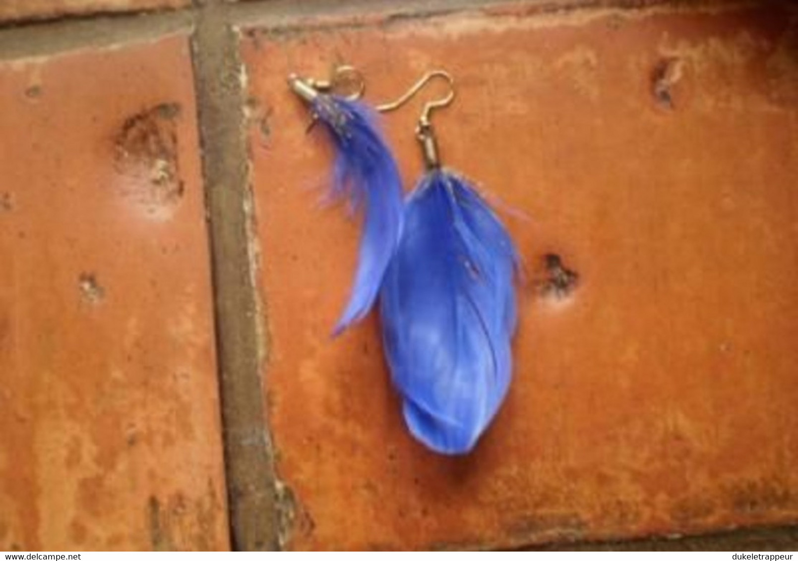 Boucles D'oreilles Plumes : Indien, Country , Cowboy ! - Aretes