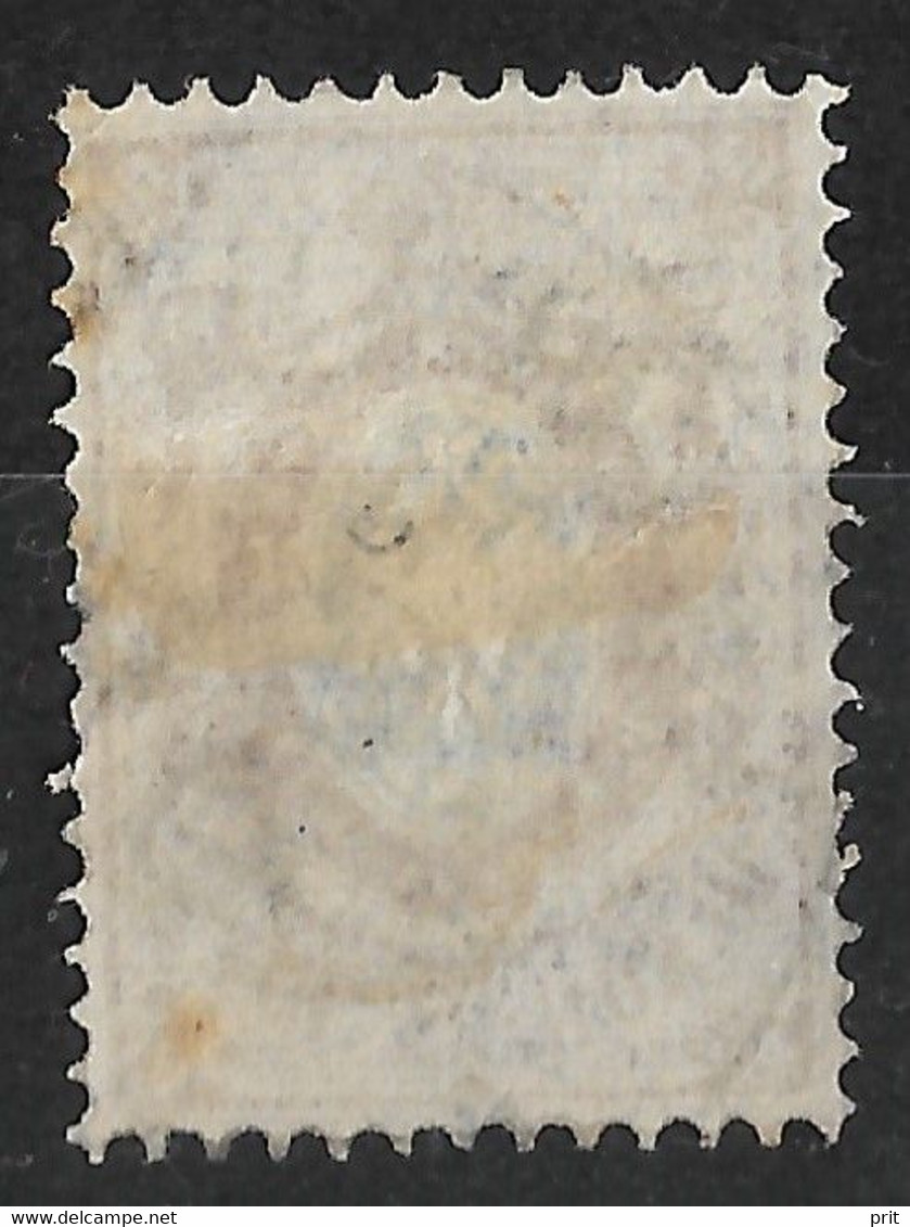 Russia 1866 10K Plate Error: ВО9 Instead Of ПОЧ. Horiz. Laid Paper. Mi 21x/Sc 23. - Variétés & Curiosités