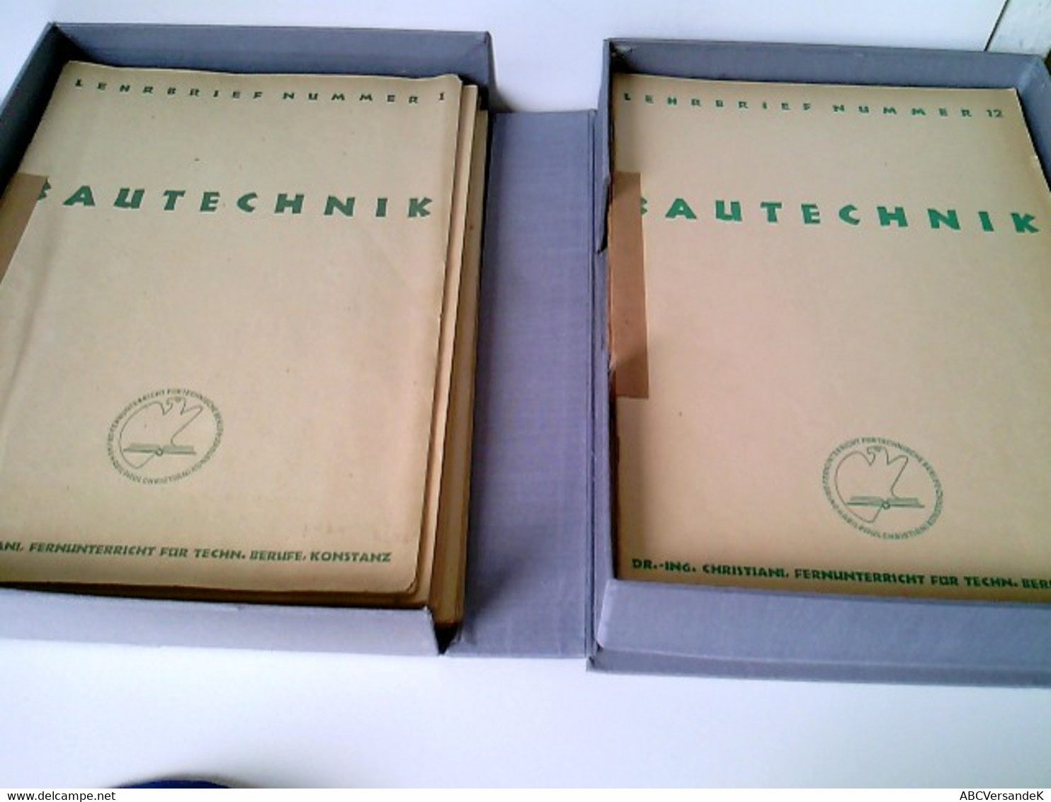 Bautechnik. Lehrbriefe Nr. 1 Bis 14 Und Nr. 16 Bis 24. Fernunterricht Für Technische Berufe, Konstanz - Technique