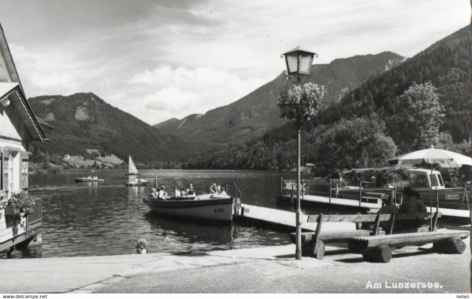 AM LUNZERSEE - F.P - STORIA POSTALE - Lunz Am See