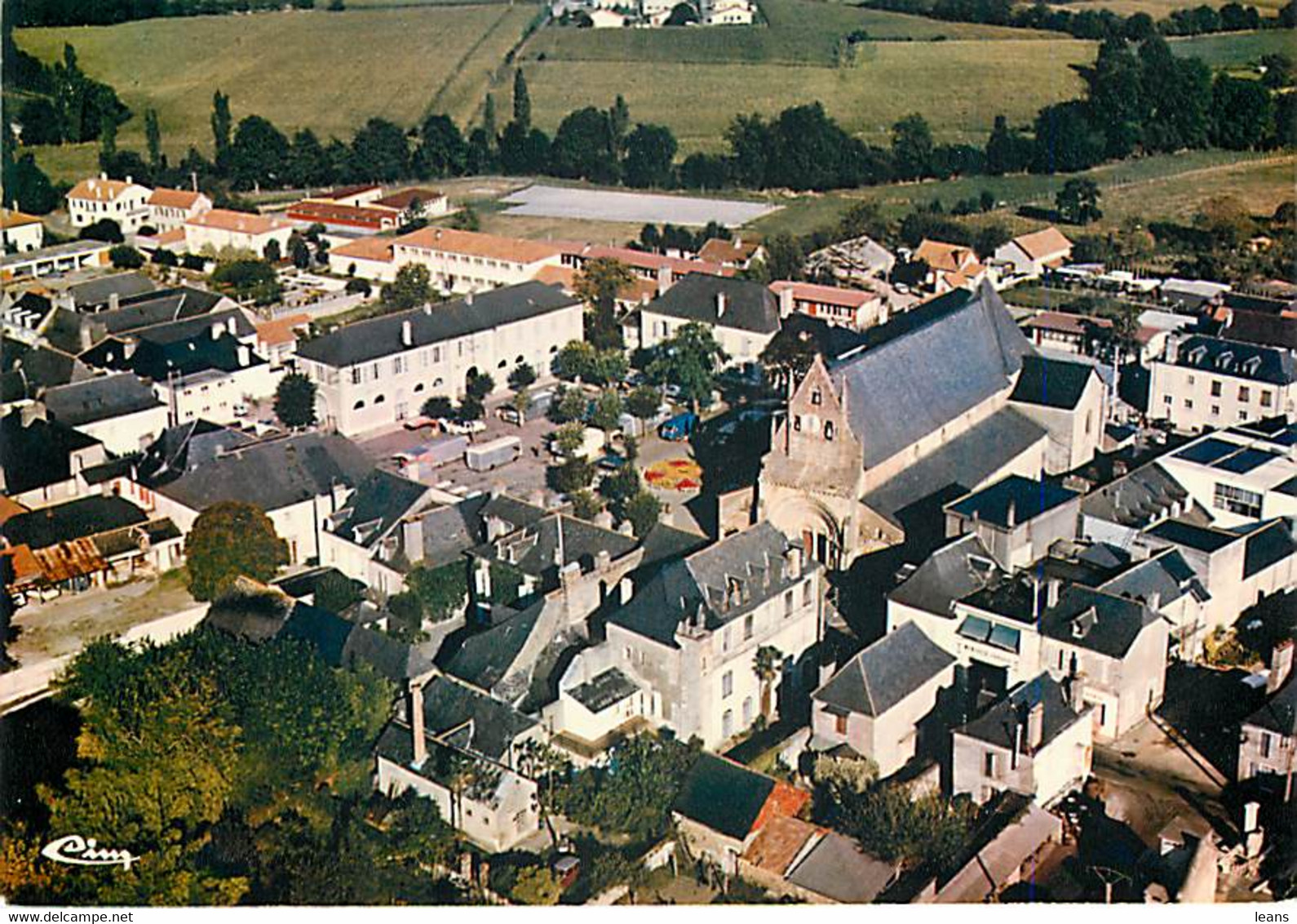 MORLAAS - Vue Générale Aérienne - Morlaas