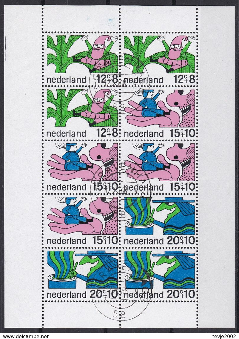 Niederlande 1968 - Mi.Nr. Block 7 - Gestempelt Used - Voor Het Kind - Bloques