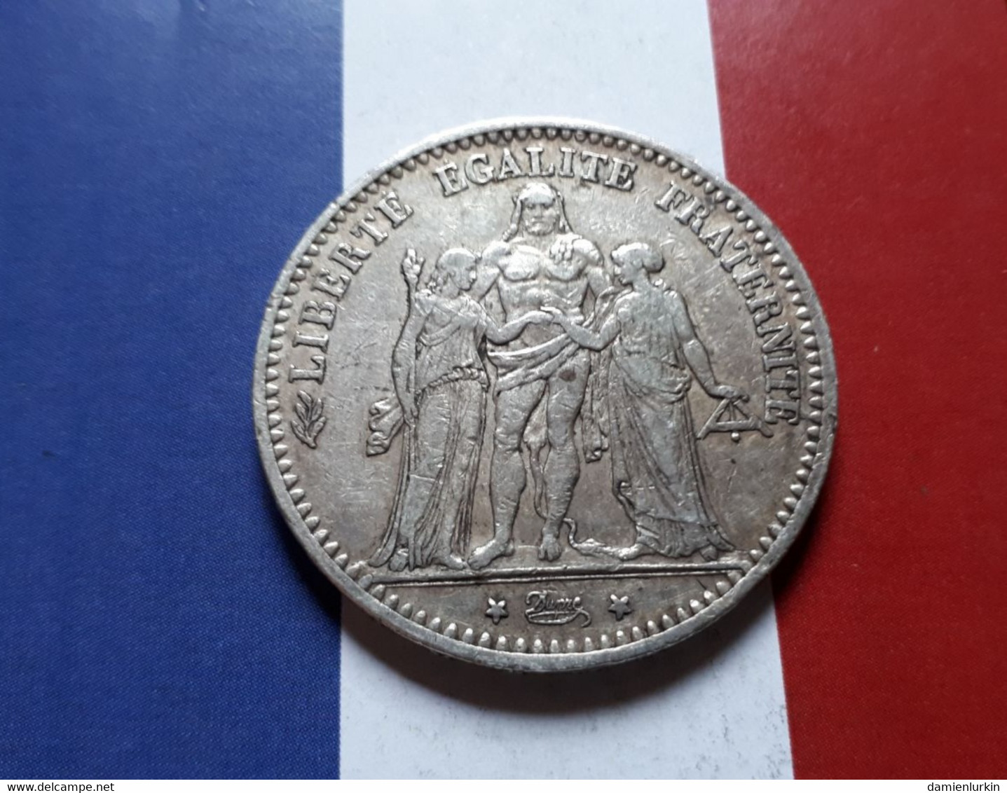 FRANCE BELLE 5 FRANCS HERCULE 1874 ARGENT PRIX DEPART 1 EURO !!! - Autres & Non Classés