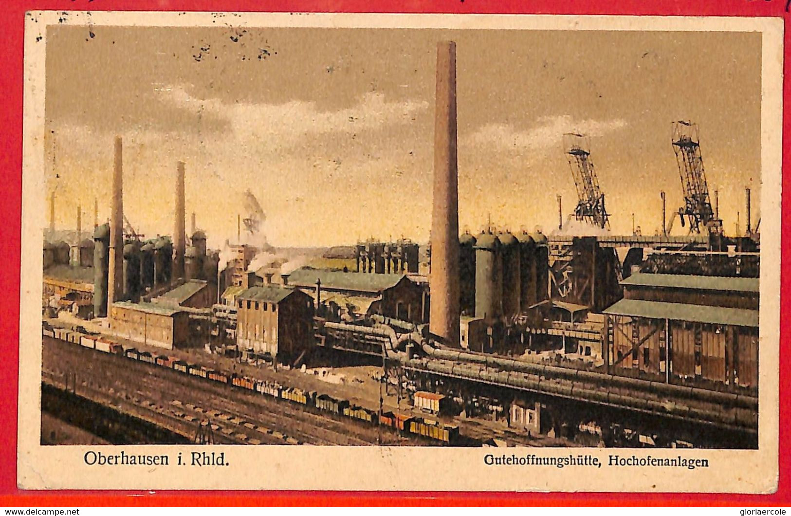 Aa7693 - Ansichtskarten VINTAGE  POSTCARD: GERMANY Deutschland - Oberhausen 1927 - Oberhausen