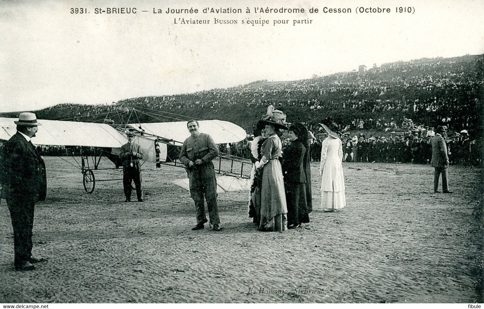 SAINT BRIEUC La Journée D'aviation à L'aérodrome De Cesson 1910 - Saint-Brieuc