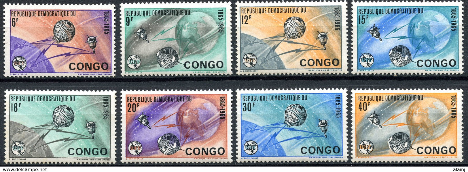 République Démocratique Du Congo   586 - 593   XX    --- - Ungebraucht