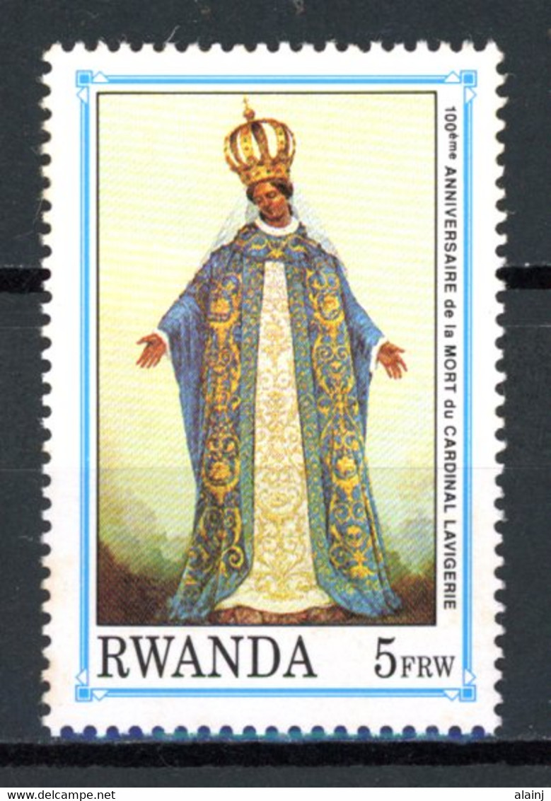Rwanda   1388    XX   ---   Anniversaire Cardinal Lavigerie - Neufs