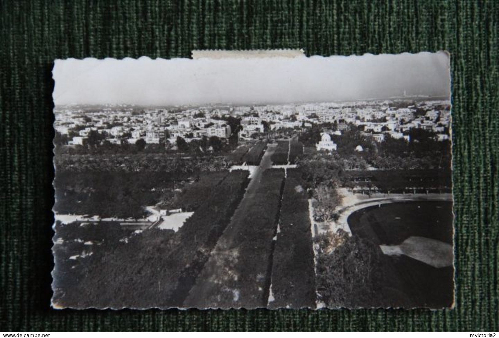 CASABLANCA - Vue Aérienne Du Parc LYAUTEY - Casablanca